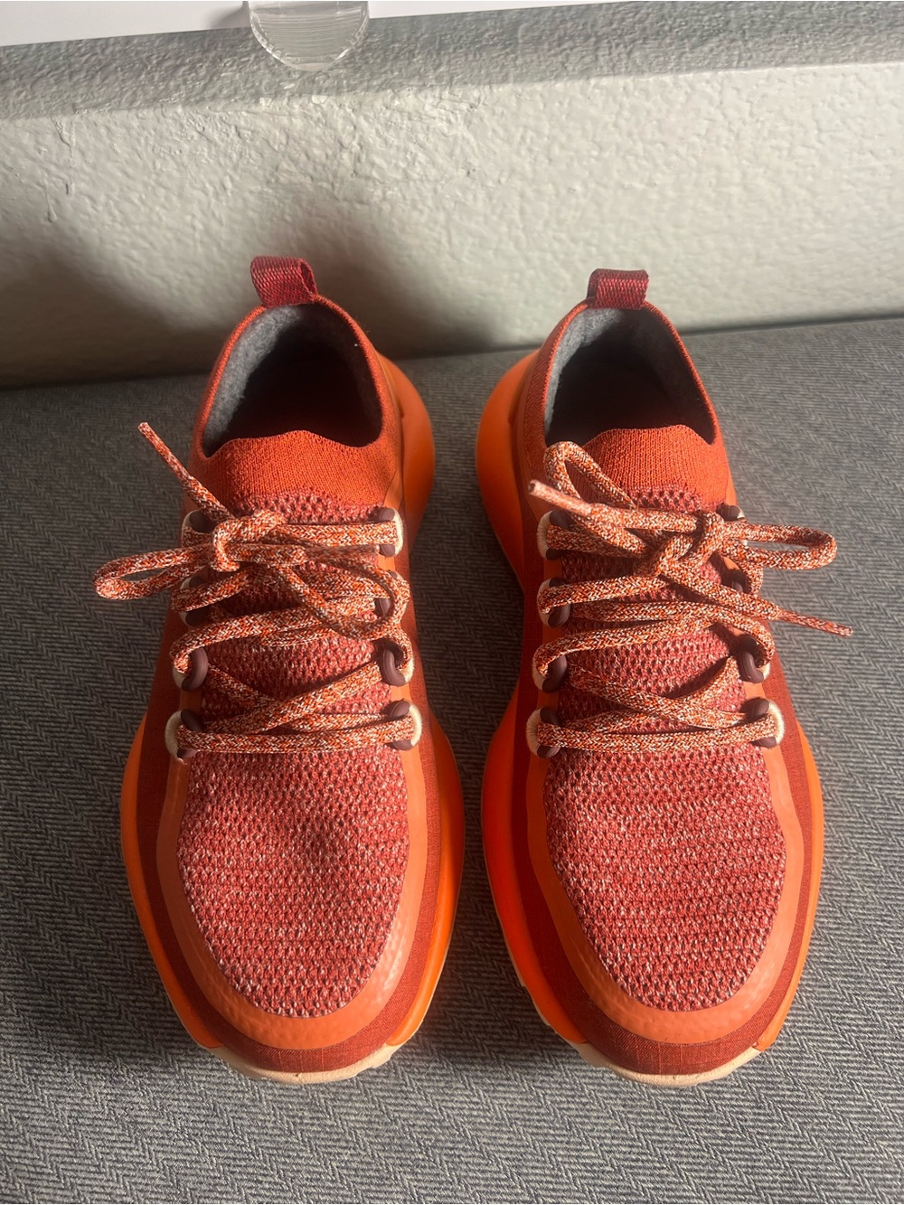 Allbirds Trail Runner SWT Sneakers Size 6 Orange